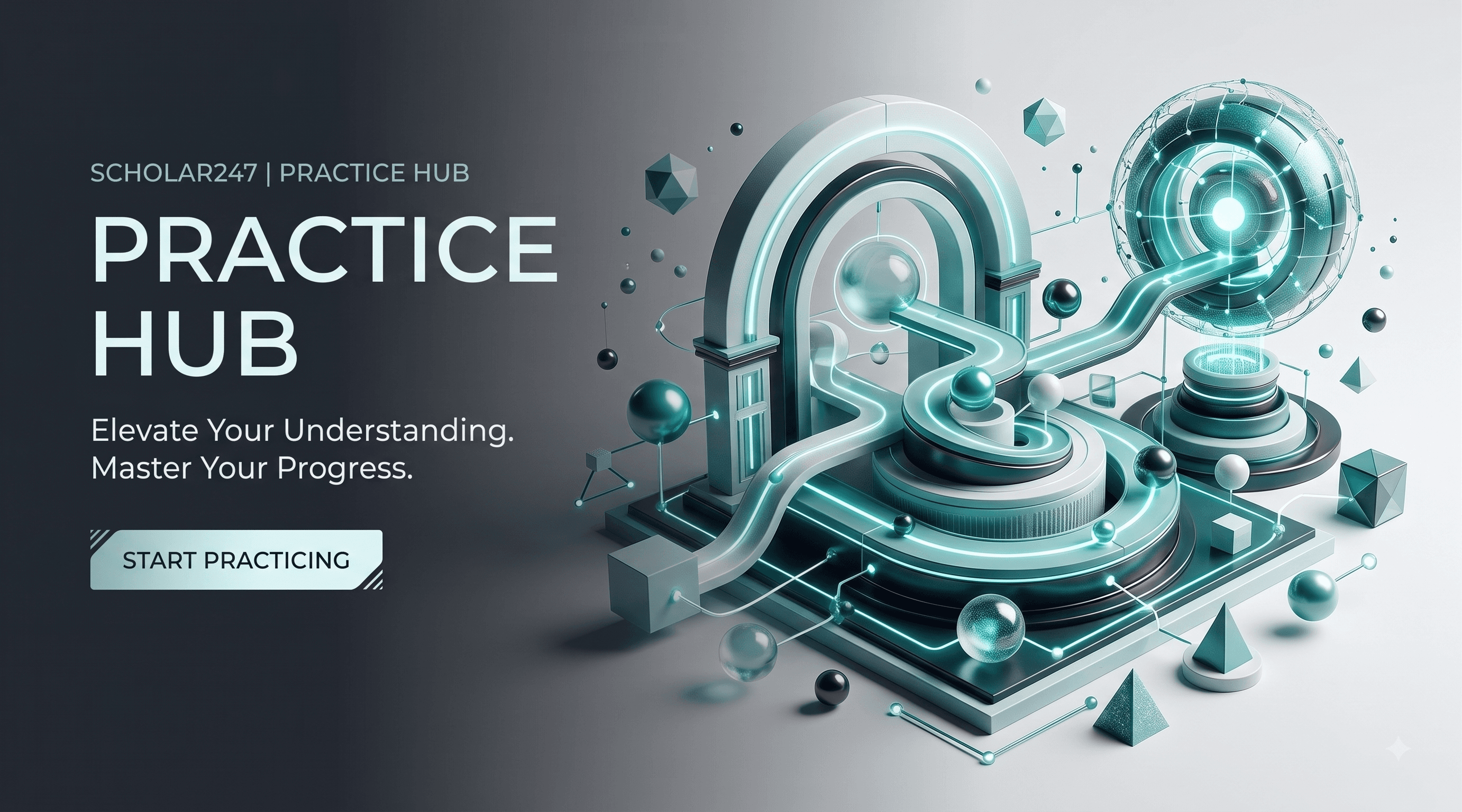 Adaptive practice analytics illustration
